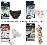 Big Man Undies - Bachelorette Party Gag Joke Slip surdimensionné accessoire de costume