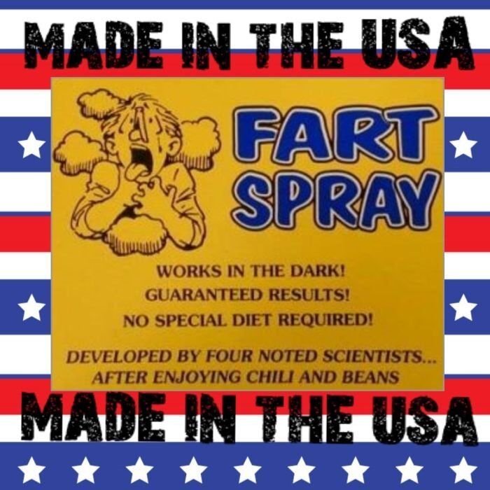 1 Fart Spray Can + 1 Stink Liquid Perfume ~ Butt Crack Ass Bomb Smell ~ COMBO!