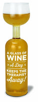 Verre de bar à bouteille de vin THERAPIST Ultimate - Peut contenir 750 ml. -BigMouth Inc.