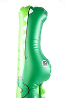Flotador inflable para piscina de cocodrilo con fideos gigantes de 5 pies - BigMouth Inc