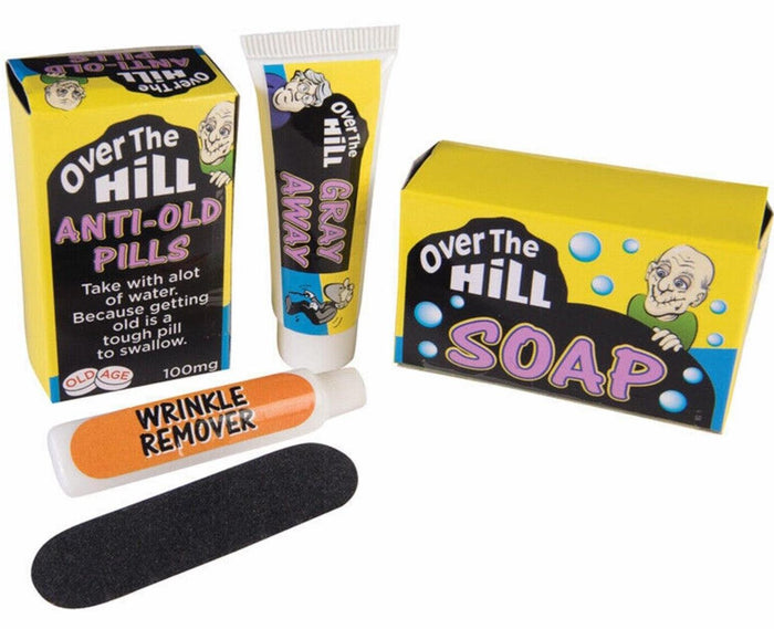 Over The Hill First Aid Survival Kit -  Gag Prank Joke Novelty Retirement Gift