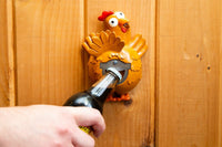 Abrebotellas con forma de trasero de pollo - Divertido montaje en pared - BigMouth Inc.