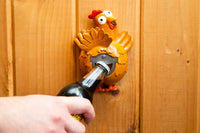 Chicken Butt Bottle Opener - Funny Wall Mounted - BigMouth Inc.