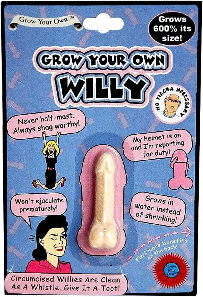 1 Willy Warmer + 1 Savon Weener Kleener + 1 Paire de Boules Grow + 1 Grow Pecker