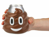 POOP TURD EMOJI - Canette de boisson Bouteille de bière Soda Mousse Refroidisseur Kooler - BigMouth Inc