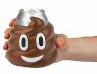 POOP TURD EMOJI - Drink Can Bottle Beer Soda Foam Cooler Kooler - BigMouth Inc