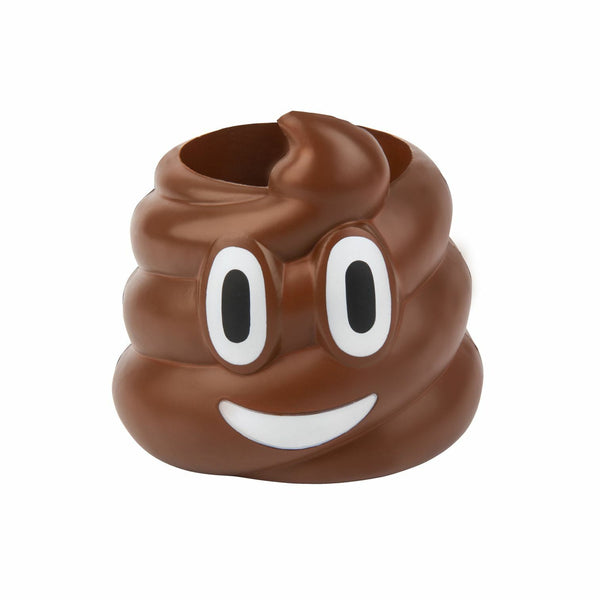 POOP TURD EMOJI - Lata de bebida Botella Cerveza Soda Enfriador de espuma Kooler - BigMouth Inc