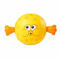 Flotador inflable gigante de juguete para fiesta en la piscina con pelota de playa PUFFERFISH de 30" - BigMouth Inc