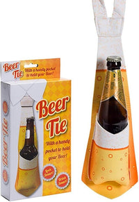 Beer Tie Holder - Funny Party Dress up - Joke Gift