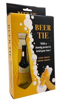 Soporte para corbata de cerveza "Hold my Beer" Funda divertida para fiesta de disfraces - Regalo de broma