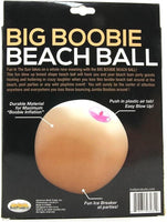 Pelota inflable divertida de playa Big Boobie de 24 pulgadas, juguete divertido para piscina de playa.