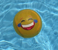 2 Emoji larmes de joie eau rebondissante écrémage piscine Spa Stress Squish balle jouets