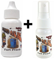 1 Liquid Ass Mister Spray + 1 Liquid Ass Streamer Tip ~ COMBO ~ GaG Prank Joke