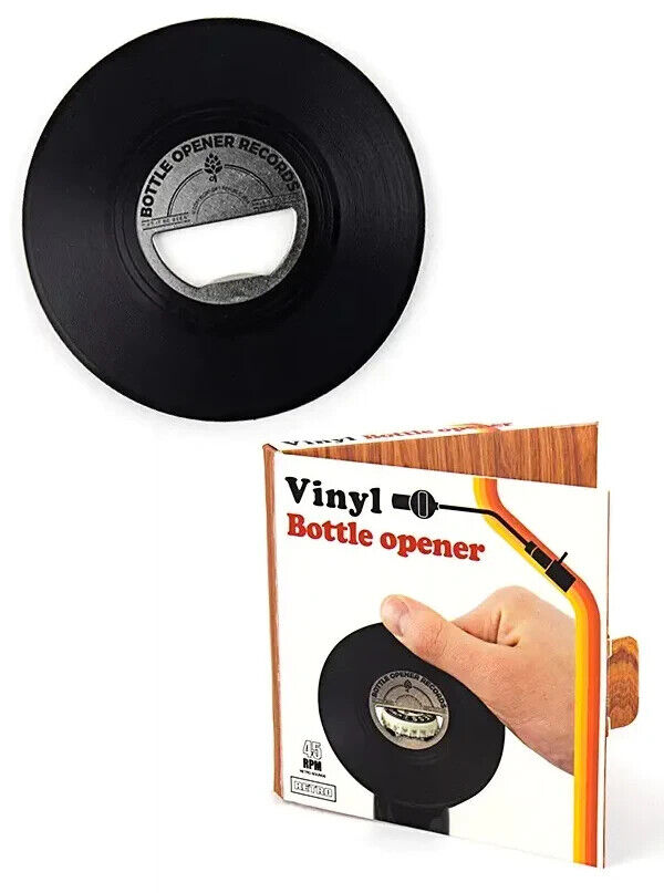 Ouvre-bouteille en forme de disque vinyle – Music Beer Home Bar – tellement génial !