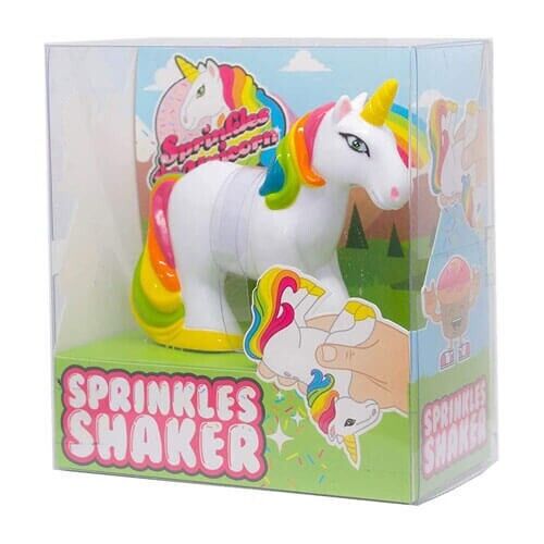 Unicorn Sprinkles Shaker Dispenser - Sprinkle & Decorate Cake Dessert Candy