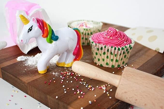 Distributeur shaker licorne Sprinkles – Saupoudrer et décorer des gâteaux, desserts, bonbons