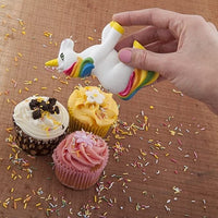 Distributeur shaker licorne Sprinkles – Saupoudrer et décorer des gâteaux, desserts, bonbons