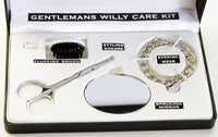 Gentlemans Willy Care - Kit de aseo para hombre, novedad, broma secreta, regalo de Navidad de Papá Noel