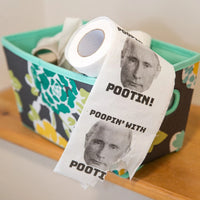Poopin con Pootin - Rollo de papel higiénico ~ Broma de broma de regalo - BigMouth Inc