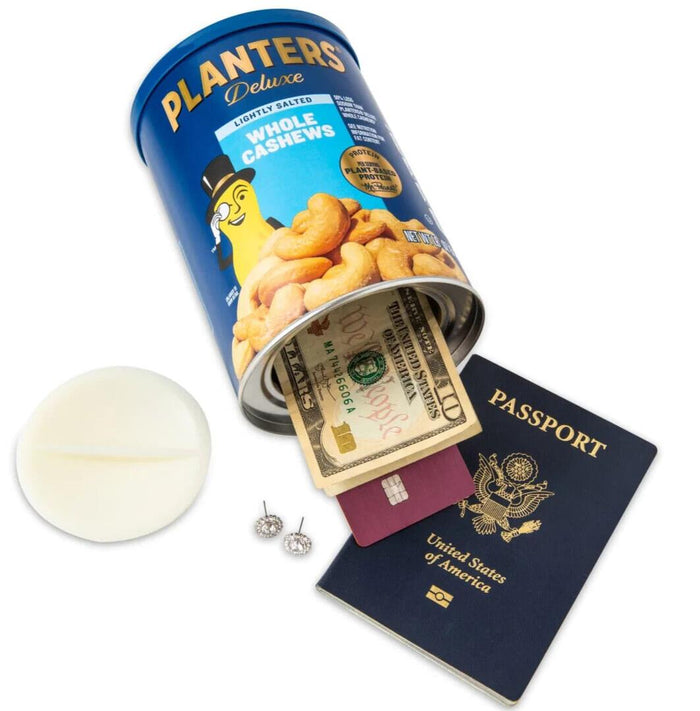 PLANTERS CASHEWS  ® OFFICIALLY LICENSED - Decoy Can Home Safe Cash Bank Volt