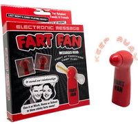 FART FAN - Blow Stinky Farts Away! Electronic Message ~ Funny Gag Prank Joke Toy