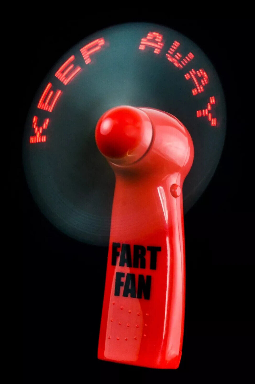 FART FAN - Blow Stinky Farts Away! Electronic Message ~ Funny Gag Prank Joke Toy