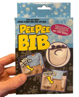 Pee Pee Bib - Delantal de pañales Willy Pecker Weener Weiner - Regalo divertido de Over Hill Gag