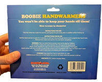 2pk Boobies Calentadores de manos Adulto Reutilizable Divertido Secreto Santa Media Regalo