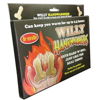 2pk Willy Pecker Hand Warmers  Adult Reusable Winter Secret Santa Stocking Gift