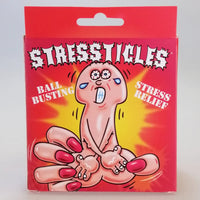 Stressticles – sac à balles anti-Stress, sac à balles, Scrotum, cadeau de blague, jouet nouveauté pour adulte