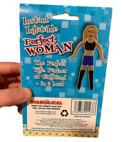 PERFECT WOMAN INFLATABLE DOLL - Instant Girlfriend Blow Up - Gag Joke Toy Gift