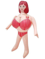 AMIGO INFLABLE "PECHO" Gigante Boobie Novia Mujer Blow Up Boob Doll Broma