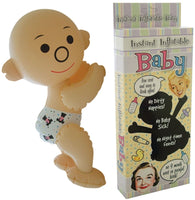 Muñeca hinchable instantánea para bebé, ¡sin pañales sucios! Regalo divertido de broma mordaza