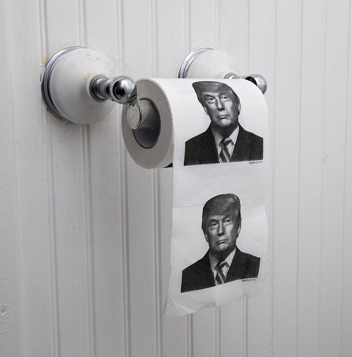 President Donald Trump Toilet Paper Roll - Bathroom Funny GaG Prank Party Joke