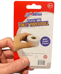 MINI TINY Toilet Paper Roll - Funny Novelty GaG Bathroom Party Evil Joke