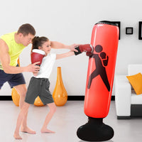 Saco de boxeo inflable para niños - Saco de boxeo independiente 