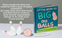 SET OF 2 - Little Books of Big Old Balls & Giant Boobs Adult Funny Gag Joke