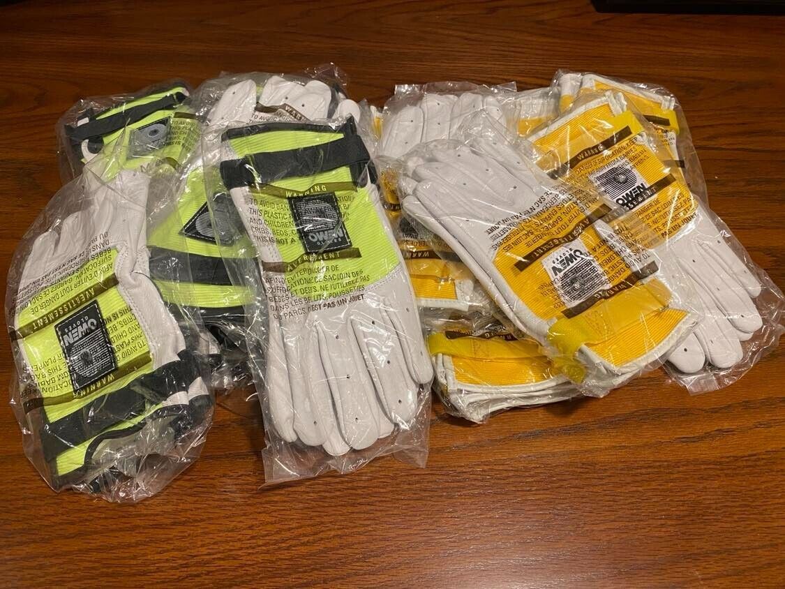 Owen Handball Gloves - SIZE LARGE - Brand New  (Non Padded Gloves)