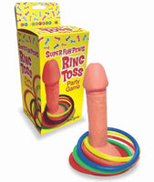 Willy Pecker Ring Toss Party Game - Funny Adult Gag Joke Bachelorette Hen Party