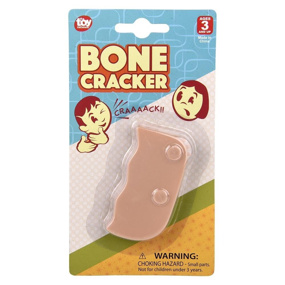 Bone Cracker - Neck Cracker Gag - Prank - Blague - Le jouet ressemble à des os brisés !