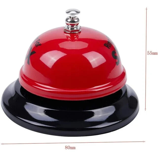 RING FOR SEX BELL - Red Hot Chambre Bureau Bureau Gag Joke Bar Man Cave Cuisine