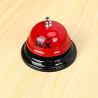 RING FOR SEX BELL - Red Hot Dormitorio Oficina Escritorio Gag Broma Bar Man Cave Cocina