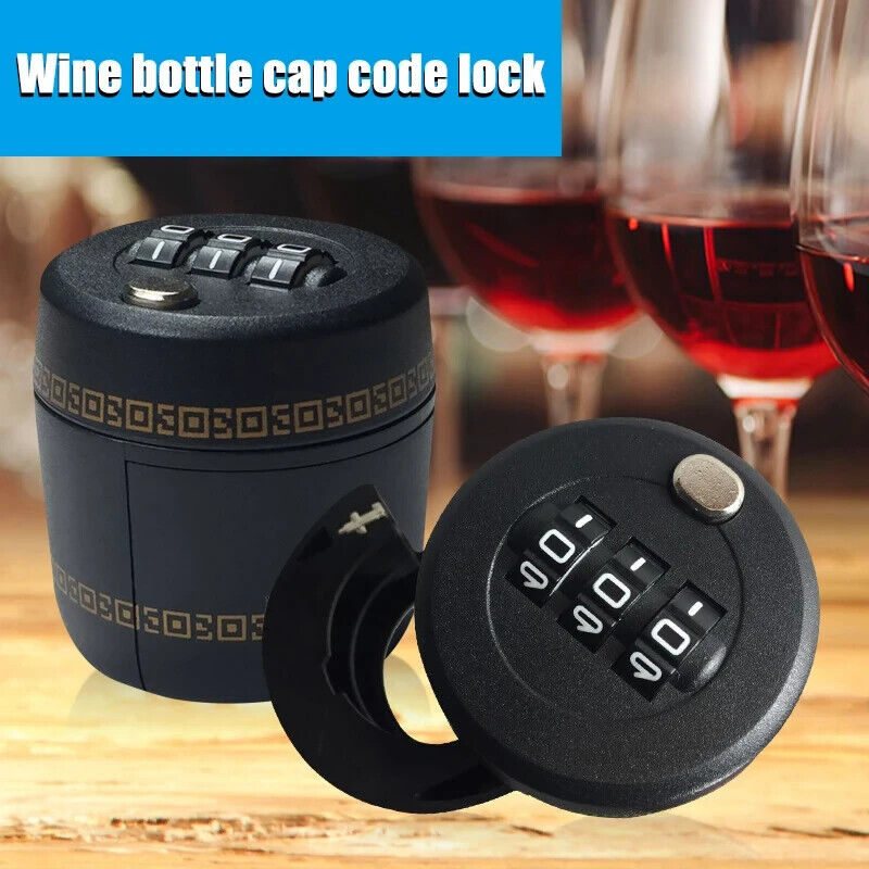 BOOZE WINE BOTTLE LOCK - Ensemble combiné et oubliez ! Cadeau à boire amusant Gag Joke