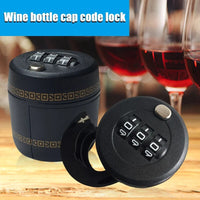 BOOZE WINE BOTTLE LOCK - Combination Set and forget! Fun Gag Joke Drinking Gift