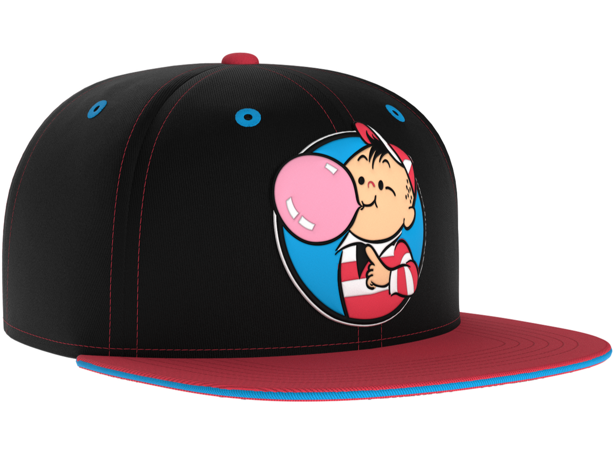 DUBBLE BUBBLE Bubblegum Candy Snapback Hat Trucker Skater Casquette brodée