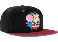 DUBBLE BUBBLE Bubblegum Candy Snapback Hat Trucker Skater Casquette brodée