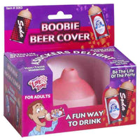 BOOBIE + PECKER BEER CAN COUVERTURES ~ Funny Drinking Party Adulte Nouveauté Soda Caps