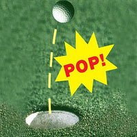 L'ensemble ultime de farces de golf – 4 balles de golf – 1 éject-a-putt – 1 lot de 3 tees.