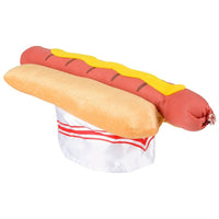 SOMBRERO DE PERRO CALIENTE - El disfraz divertido de fiesta de Halloween con gorra Weiner de Hotdog