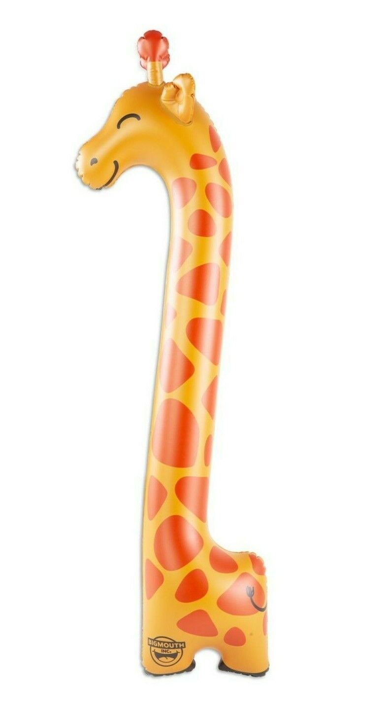 5 FT GIANT GIRAFFE Inflatable Noodle Swimming Pool Float Raft Toy - BigMouth Inc